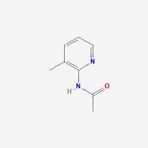 molecular formula C8H10N2O B1266964 N-(3-甲基吡啶-2-基)乙酰胺 CAS No. 7463-30-1