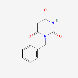 molecular formula C11H10N2O3 B1266969 1-benzylpyrimidine-2,4,6(1H,3H,5H)-trione CAS No. 91360-95-1