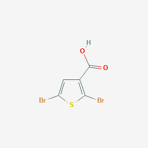 molecular formula C5H2Br2O2S B1266971 2,5-Dibromothiophene-3-carboxylic acid CAS No. 7311-70-8