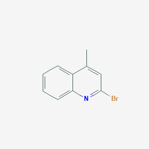 molecular formula C10H8BrN B1266973 2-Bromo-4-methylquinoline CAS No. 64658-04-4