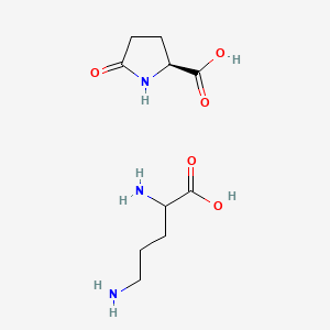 molecular formula C10H19N3O5 B12669776 Einecs 307-414-3 CAS No. 97635-53-5