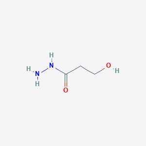 molecular formula C3H8N2O2 B1266981 3-Hydroxypropanehydrazide CAS No. 24535-11-3