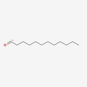 molecular formula C12H23O B12669832 Lauroyl-collagenic acid 