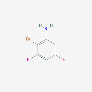 molecular formula C6H4BrF2N B1266989 2-溴-3,5-二氟苯胺 CAS No. 500357-40-4