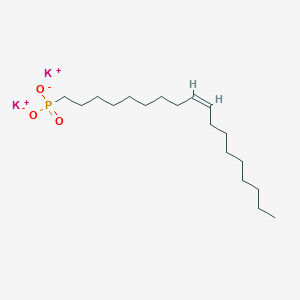 molecular formula C18H35K2O3P B12669931 Potassium (Z)-9-octadecenyl phosphonate CAS No. 61392-13-0
