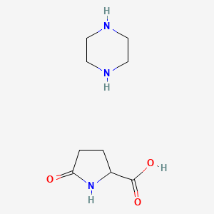 molecular formula C9H17N3O3 B12669937 Einecs 285-862-8 CAS No. 85153-78-2