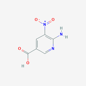 molecular formula C6H5N3O4 B1266995 6-Amino-5-nitronicotinic acid CAS No. 89488-06-2