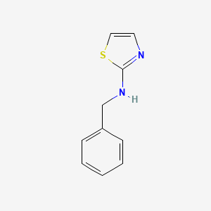 molecular formula C10H10N2S B1267000 N-苄基噻唑-2-胺 CAS No. 41593-98-0