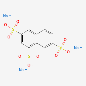 molecular formula C10H5Na3O9S3 B12670006 Trisodium naphthalene-1,3,7-trisulphonate CAS No. 84100-31-2