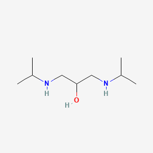 molecular formula C9H22N2O B1267001 1,3-Bis(isopropylamino)propan-2-ol CAS No. 343785-33-1