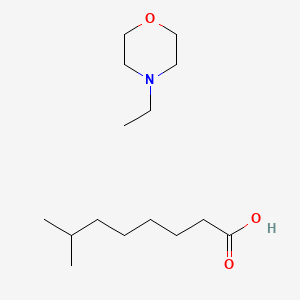 molecular formula C15H31NO3 B12670063 Einecs 298-617-5 CAS No. 93820-38-3