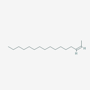 molecular formula C16H32 B12670119 cis-2-Hexadecene CAS No. 74533-97-4