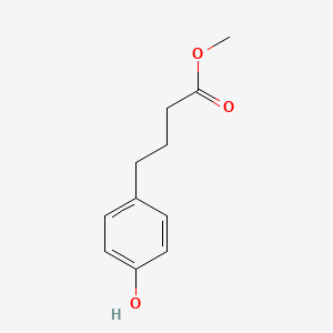 molecular formula C11H14O3 B1267013 4-(4-Hydroxyphenyl)butanoic acid methyl ester CAS No. 22320-10-1