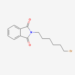 molecular formula C14H16BrNO2 B1267016 N-(6-Bromohexyl)phthalimide CAS No. 24566-79-8