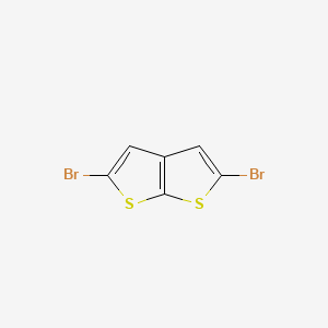 molecular formula C6H2Br2S2 B1267018 2,5-Dibromothieno[2,3-b]thiophene CAS No. 25121-86-2