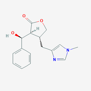 molecular formula C16H18N2O3 B126702 Epiisopiloturine CAS No. 69460-80-6