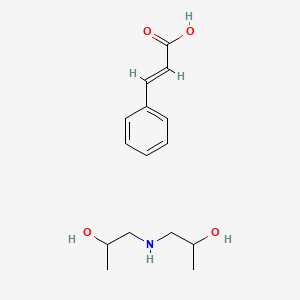 molecular formula C15H23NO4 B12670206 Einecs 301-002-7 CAS No. 93966-50-8