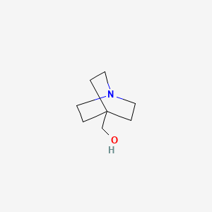 molecular formula C8H15NO B1267026 1-Azabicyclo[2.2.2]octane-4-methanol CAS No. 26608-58-2