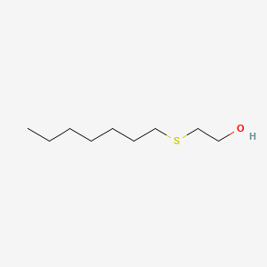 molecular formula C9H20OS B1267028 2-Hydroxyethyl heptyl sulfide CAS No. 26901-97-3