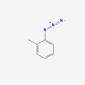 molecular formula C7H7N3 B1267031 Benzene, 1-azido-2-methyl- CAS No. 31656-92-5