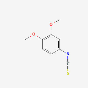 molecular formula C9H9NO2S B1267034 3,4-Dimethoxyphenyl isothiocyanate CAS No. 33904-04-0