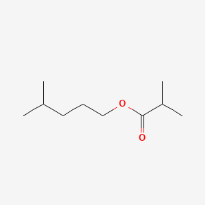 molecular formula C10H20O2 B12670398 4-Methylpentyl isobutyrate CAS No. 35852-44-9