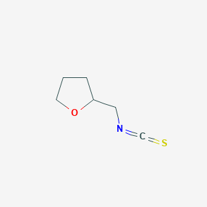 molecular formula C6H9NOS B1267040 2-(Isothiocyanatomethyl)tetrahydrofuran CAS No. 36810-87-4