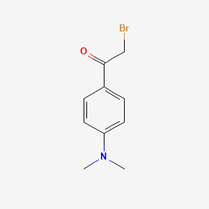 molecular formula C10H12BrNO B1267043 2-溴-1-(4-(二甲基氨基)苯基)乙酮 CAS No. 37904-72-6