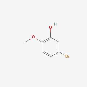 molecular formula C7H7BrO2 B1267044 5-Bromo-2-methoxyphenol CAS No. 37942-01-1