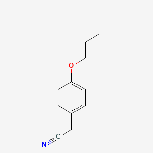 molecular formula C12H15NO B1267045 4-Butoxyphenylacetonitrile CAS No. 38746-93-9