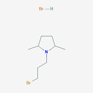 molecular formula C9H19Br2N B12670485 Einecs 302-961-4 CAS No. 94135-90-7