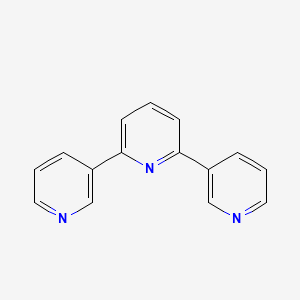 molecular formula C15H11N3 B12670510 2,6-dipyridin-3-ylpyridine CAS No. 70650-96-3