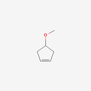 molecular formula C6H10O B1267052 4-methoxycyclopentene CAS No. 40955-64-4