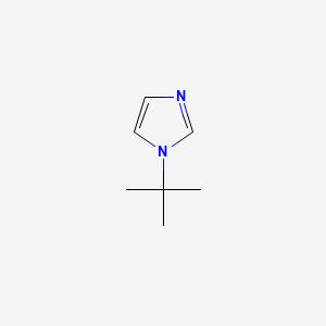 molecular formula C7H12N2 B1267054 1-t-Butylimidazole CAS No. 45676-04-8