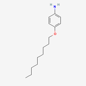 molecular formula C15H25NO B1267056 对壬氧基苯胺 CAS No. 50262-67-4