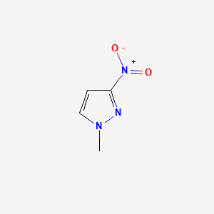 molecular formula C4H5N3O2 B1267059 1-Methyl-3-nitro-1H-pyrazole CAS No. 54210-32-1