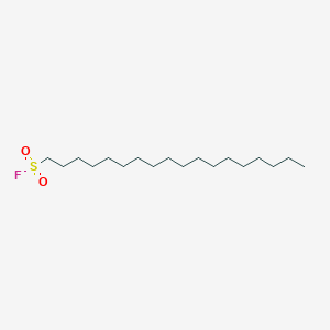 molecular formula C18H37FO2S B12670600 Stearylsulfonyl fluoride CAS No. 188398-77-8
