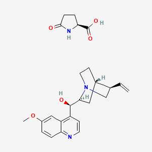 molecular formula C25H31N3O5 B12670677 Einecs 260-311-4 CAS No. 56652-31-4