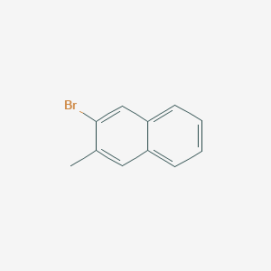 molecular formula C11H9B B1267071 2-Bromo-3-methylnaphthalene CAS No. 939-15-1