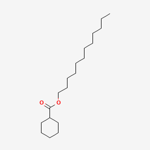 molecular formula C19H36O2 B12670746 Dodecyl cyclohexanecarboxylate CAS No. 94107-45-6