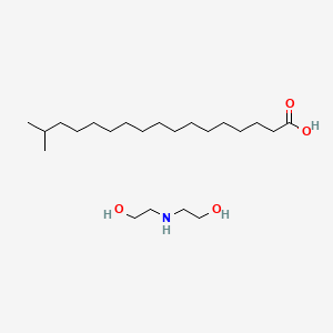 molecular formula C22H47NO4 B12670756 Einecs 300-113-8 CAS No. 93920-28-6