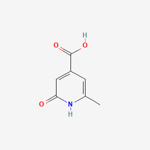 2-Hydroxy-6-methylisonicotinic acid