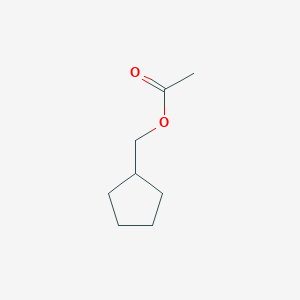 molecular formula C8H14O2 B12670886 Cyclopentylmethyl Acetate CAS No. 26600-49-7