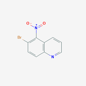 molecular formula C9H5BrN2O2 B1267105 6-Bromo-5-nitroquinoline CAS No. 98203-04-4