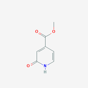 molecular formula C7H7NO3 B1267108 Methyl 1,2-dihydro-2-oxopyridine-4-carboxylate CAS No. 89937-77-9