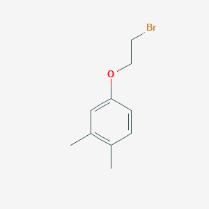 molecular formula C10H13BrO B1267110 2-Bromoethyl 3,4-dimethylphenyl ether CAS No. 3351-53-9