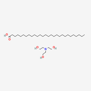 molecular formula C34H71NO5 B12671116 Einecs 282-875-0 CAS No. 84434-75-3