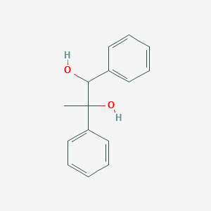 molecular formula C15H16O2 B1267114 1,2-Diphenylpropane-1,2-diol CAS No. 41728-16-9