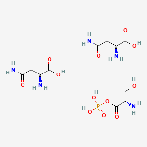 molecular formula C11H24N5O12P B12671144 Einecs 282-073-0 CAS No. 84083-23-8