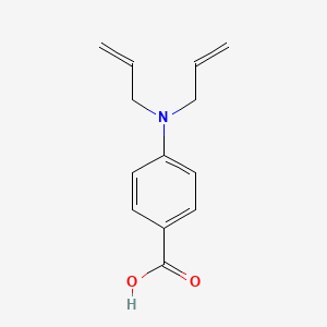 molecular formula C13H15NO2 B1267117 4-(Diprop-2-en-1-ylamino)benzoic acid CAS No. 35754-95-1